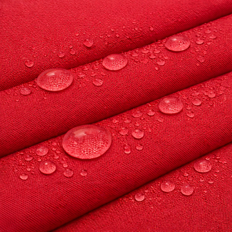 Roter Wasserdichter Stoff