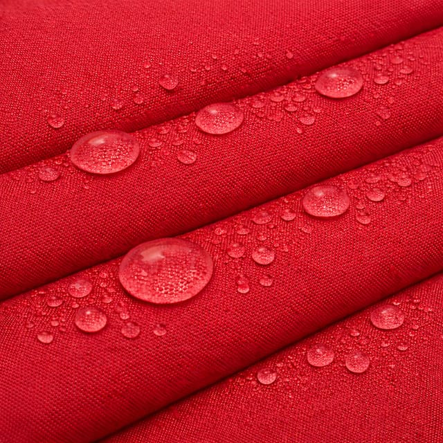 Roter Wasserdichter Stoff