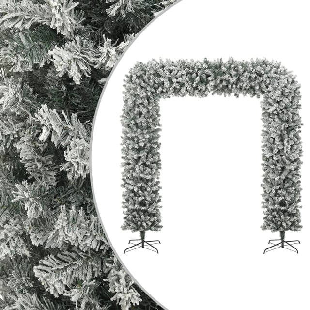 vidaXL Weihnachtsgirlande Beschneit 240 cm 345091