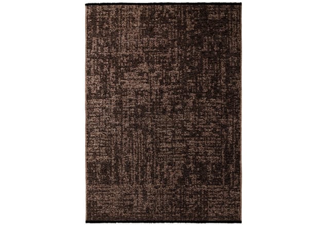 KADIMA DESIGN Wollteppich KOFEL Wohnzimmer Waschbar Schlafzimmer Wohnzimmerteppich Esszimmer, Läufer, Höhe: 9 mm, Braun, 80x150 cm, Modern Esszimmerteppich Einfarbig Waschbar