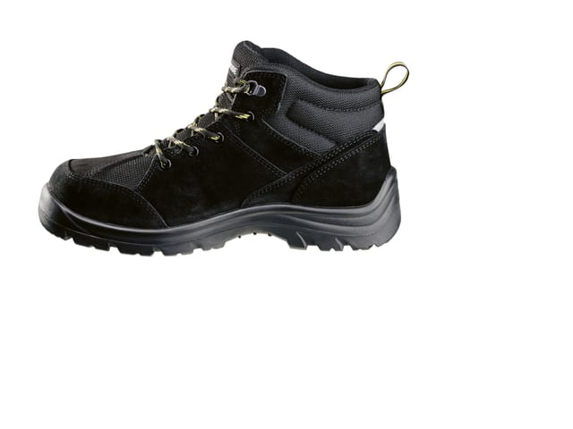 PARKSIDE® Herren Sicherheitsschuhe / Sicherheitsstiefel, S3 (hoher Schnitt, Schwarz, 42)