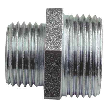 Doppelgewinde Reduzierungsstück Aus Stahl 1/2"x3/8