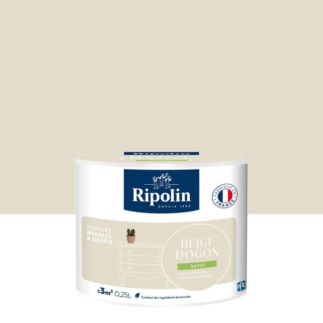 Möbel- Und Objektfarbe, Ripolin, Dogon-beige 0,25 L Ripolin