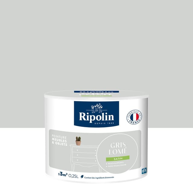 Möbel- Und Objektfarbe, Ripolin, Lome-grau 0,25 L Ripolin