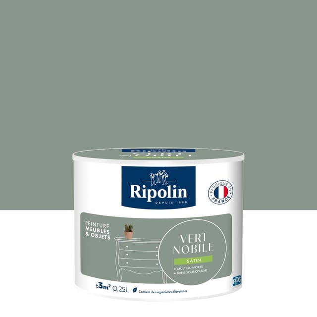 Möbel- Und Objektfarbe, Ripolin, Edelgrün 0,25 L Ripolin