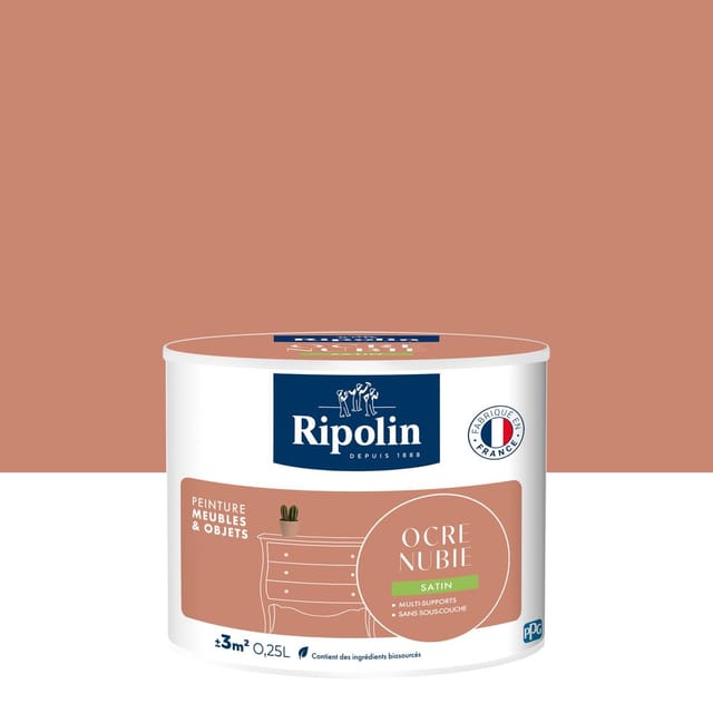 Möbel- Und Objektfarbe, Ripolin, Nubischer Ocker 0,25 L Ripolin