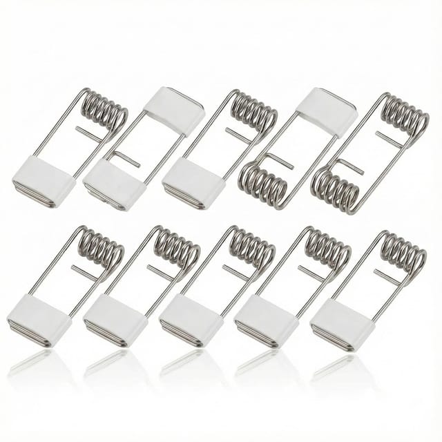 Packung Mit 10 Federclips (46 X 19 Mm) — Robuste Befestigungsclips Für Led-einbaustrahler — Universelle Kompatibilität