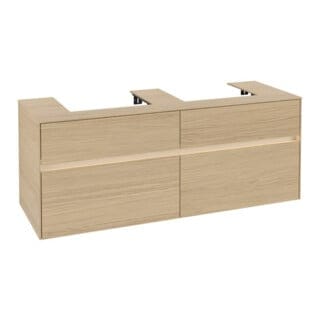 Vb Wtus Collaro C076b0 1400x548x500mm M. Bel. 4 Ausz. Für 2 Wt Nordic Oak