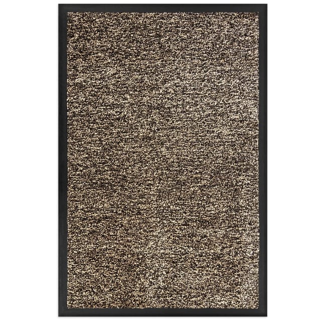 Floordirekt Schmutzfangmatte Space 205 Rutschfest TPE-Rücken Ocker 90 x 120 cm