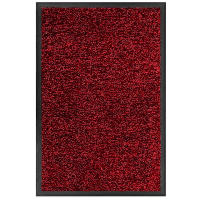 Floordirekt Schmutzfangmatte Space 205 Rutschfest TPE-Rücken Rot 120 x 180 cm