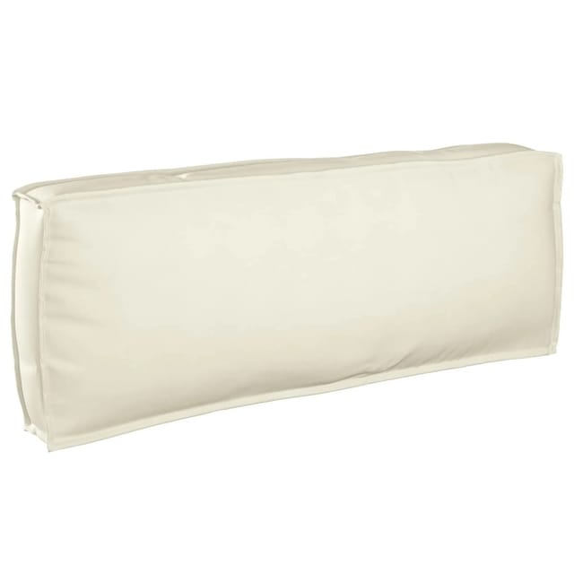 vidaXL Kissen Creme 120 x 40 x 12 cm Oxford-Stoff 42001540