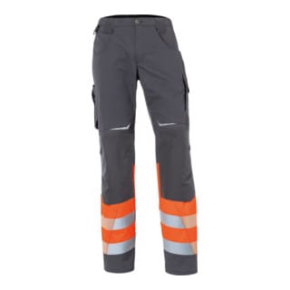 Kübler Hose REFLECTIQ Klasse 1 warnorange/anthrazit Form 2208 Größe 25
