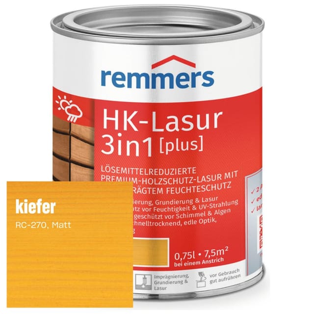Remmers HK-Lasur 3in1 plus kiefer RC-270 günstig