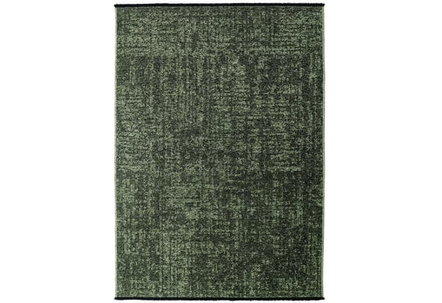 KADIMA DESIGN Wollteppich KOFEL Wohnzimmer Waschbar Schlafzimmer Wohnzimmerteppich Esszimmer, Läufer, Höhe: 9 mm, Grün, 80x150 cm, Esszimmerteppich Schlafzimmerteppich Waschbar