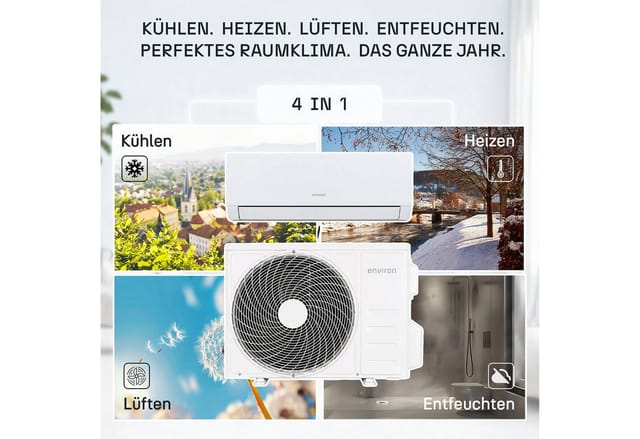 Environ Funk-Empfangsmodul ClimaBoost A+++ Quick Connect 18.000 BTU (5,1 kW) Vorverkauf 12.08