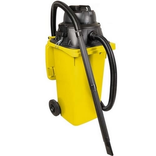 Brb Nass-/trockensauger/industriesauger 1100 Watt, Mit 120 Liter Behälter (din Mülltonne) Gelb