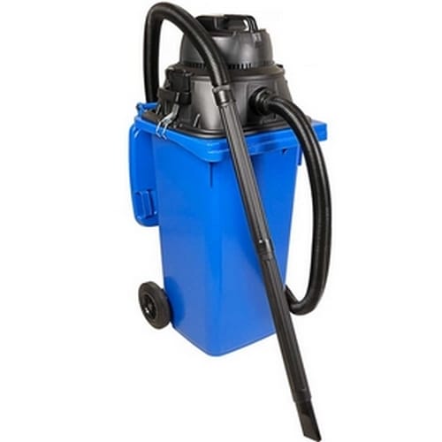 Brb Nass-/trockensauger/industriesauger 1100 Watt, Mit 120 Liter Behälter (din Mülltonne) (blau)