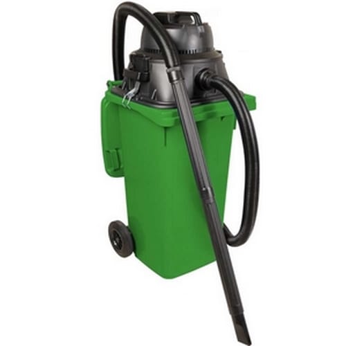 Brb Nass-/trockensauger/industriesauger 1100 Watt, Mit 120 Liter Behälter (din Mülltonne) (grün)