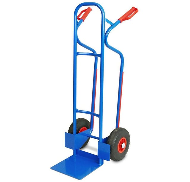 Brb Stapelkarre Mit Pannensicheren Reifen (blau)