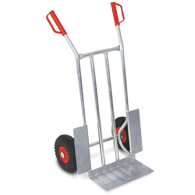 Brb Alu-sackkarre Mit Pannensicheren Reifen (silber)
