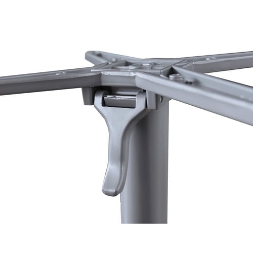 GARDEN PLEASURE Tischgestell »Picos«, Tragfähigkeit: 30 kg, Metall/Aluminium - grau