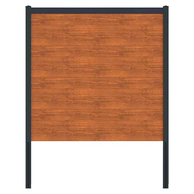 Vidual Sichtschutzzaun Snap 140 Light Oak 1,8 m x 12,45 m