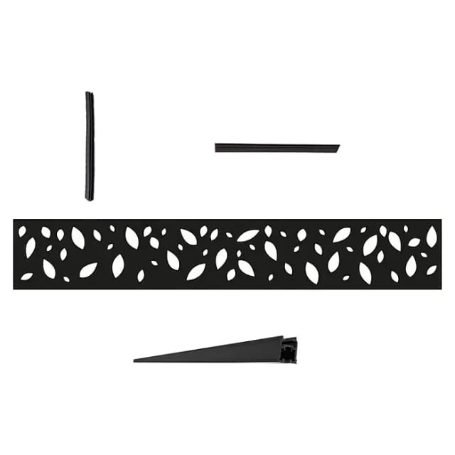 Vidual Zusatzdekor-Set Comp-co für Designblech Anthrazit