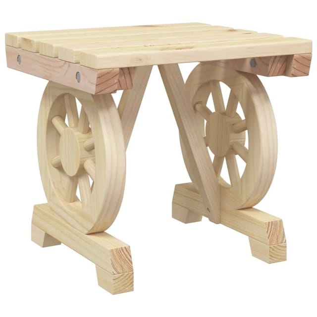 vidaXL Garten-Fußhocker 40x36,5x38,5 cm Massivholz Tanne 365109