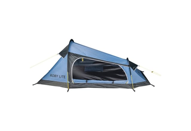 TAMBU Trekkingzelt ROBY Lite für 2 Personen 225 x 120/110 x 80/50 cm 3.000 mm Wassersäule Ultraleicht