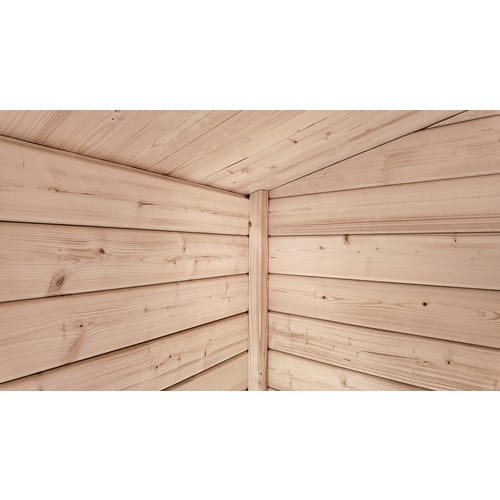 Weka Holz-Gartenhaus Killarney Satteldach Lasiert 311 cm x 263 cm
