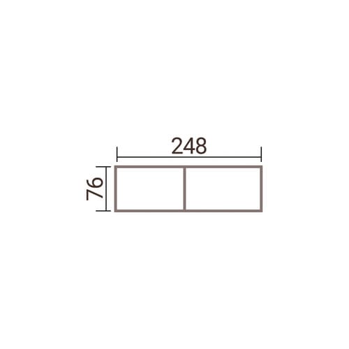 Weka Hochbeet Killarney 250 cm Grau-Grün