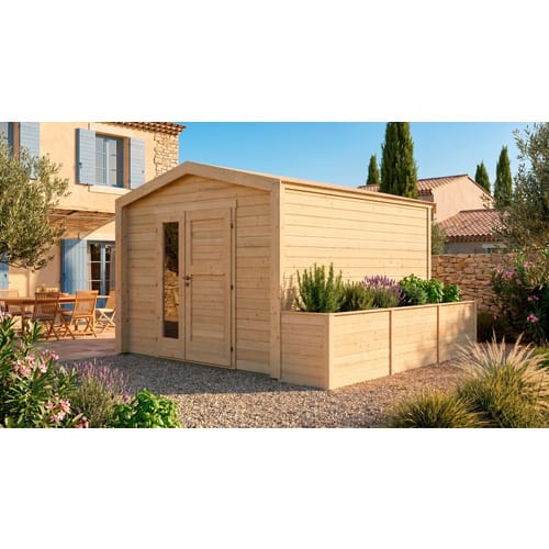 Weka Hochbeet Killarney 300 cm Natur