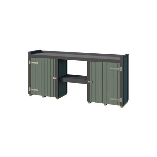 Weka Pflanztisch Killarney 235 cm Grau-Grün
