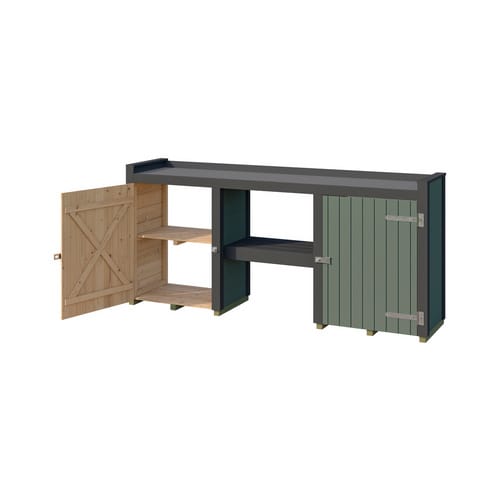 Weka Pflanztisch Killarney 300 cm Grau-Grün
