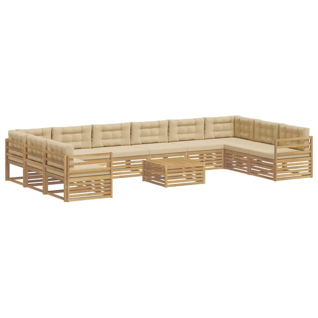 vidaXL Sofagarnituren Massivholz Akazie 3391258
