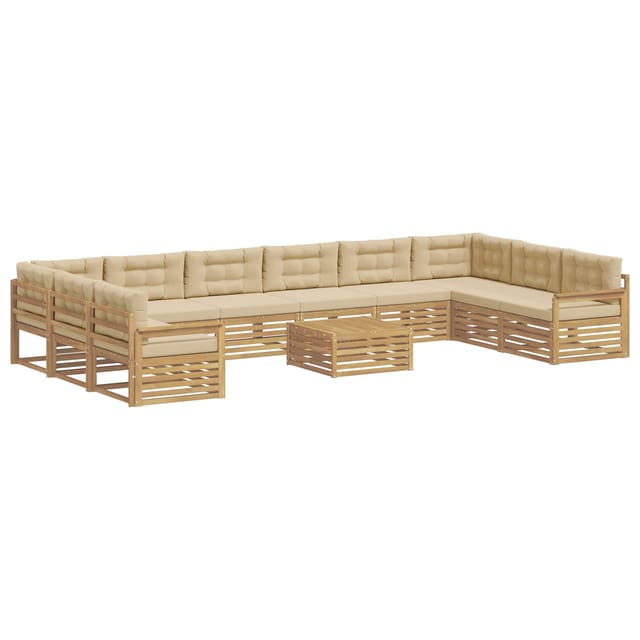 vidaXL Sofagarnituren Massivholz Akazie 3391263