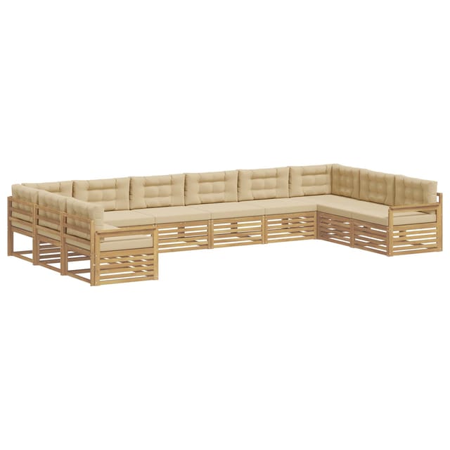 vidaXL Sofagarnituren Massivholz Akazie 3391223