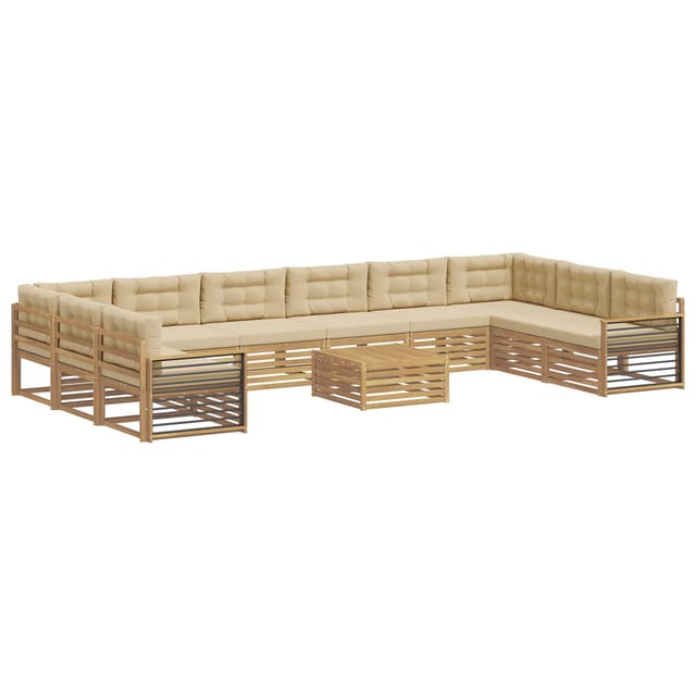 vidaXL Sofagarnituren Massivholz Akazie 3391288