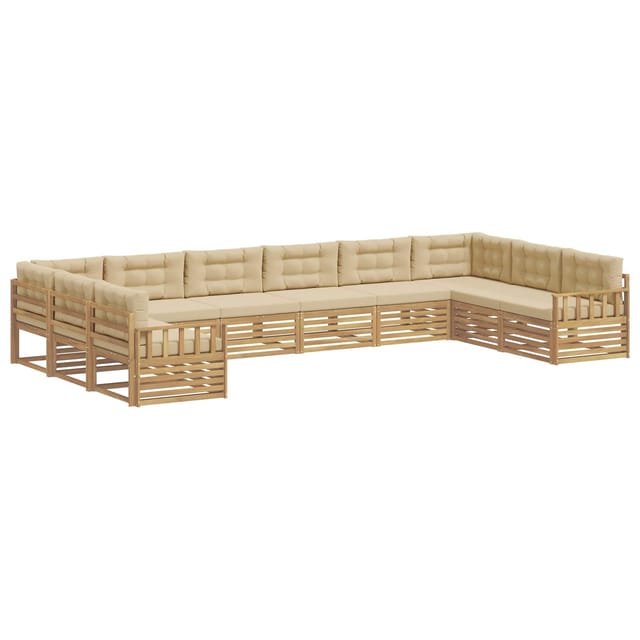 vidaXL Sofagarnituren Massivholz Akazie 3391228