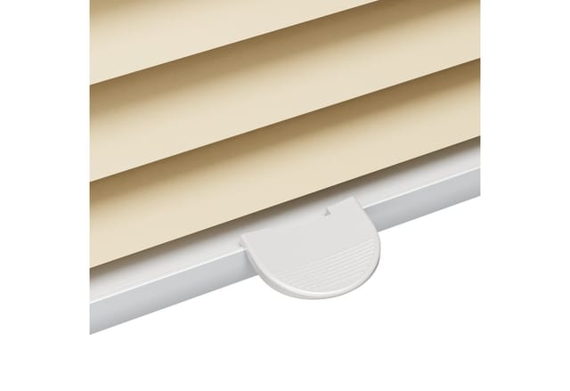 Sekey Plissee Faltrollo Klemmfix ohne Bohren Creme 60x120cm