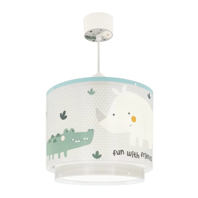 Dalber Kinderzimmer Deckenlampe Nashorn & Kroko