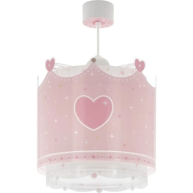 Dalber Kinderzimmer Deckenlampe Krone und Herzen