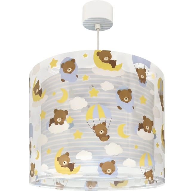 Dalber Kinderzimmer Deckenlampe Baby Teddy Blau Bären