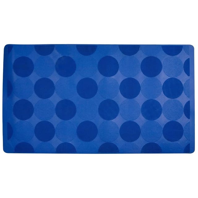 Euroshowers Badewannenmatte 40 x 70 cm Blau