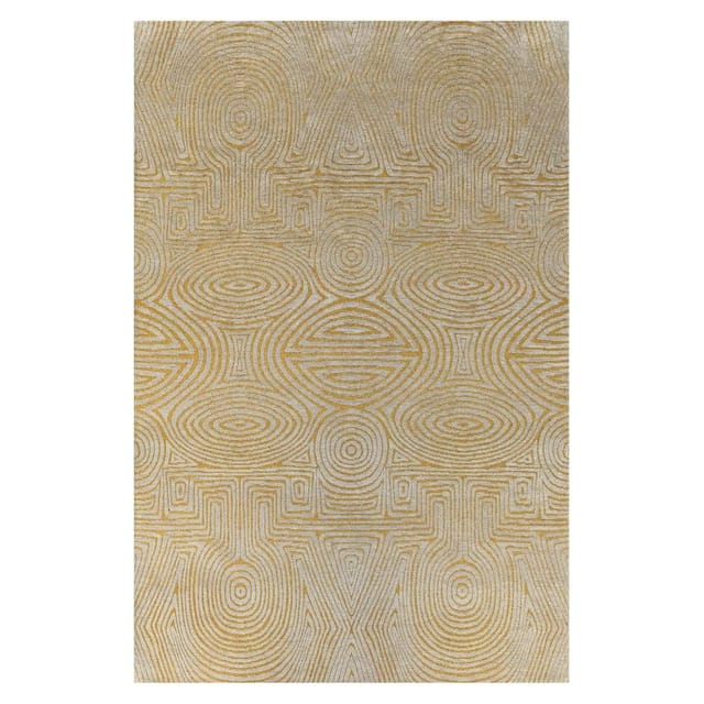 Lola&Moi Teppich Golden Beach Gold 200x280cm