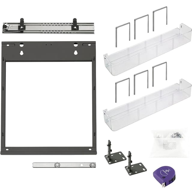 vasalat Set Peka Slim Schrankauszug für KB 150 mit 2x Einhängeschale & 6x Trennteiler