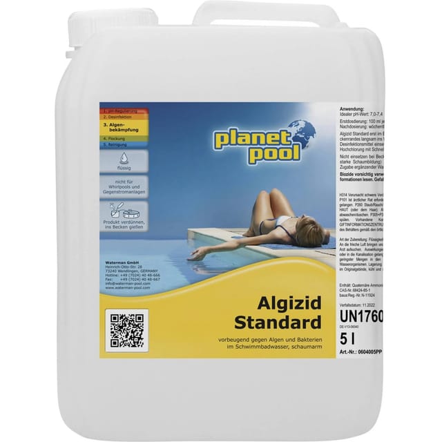 Planet Pool Algizid Standard 5 Liter