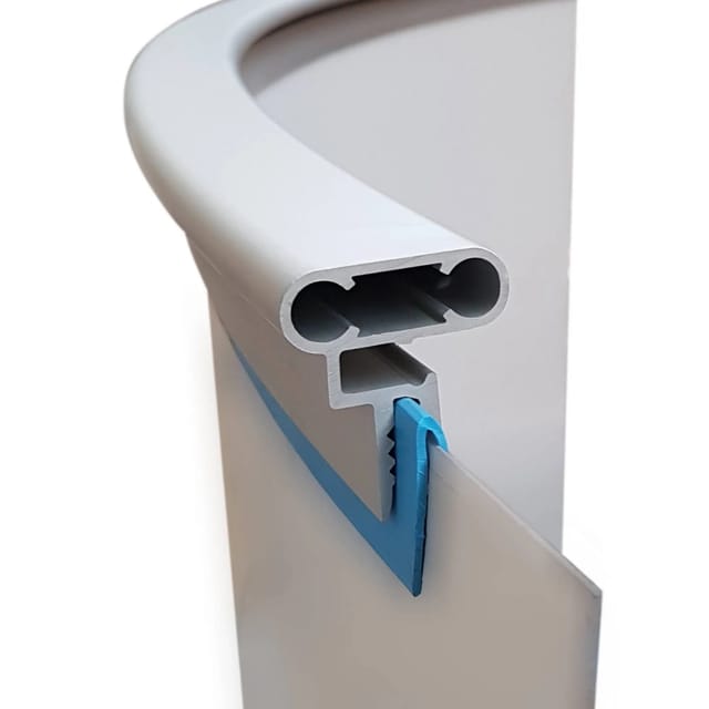 Waterman Pool Handlaufpaket Premium aus Aluminium für Ovalbecken bis 420 x 800 cm