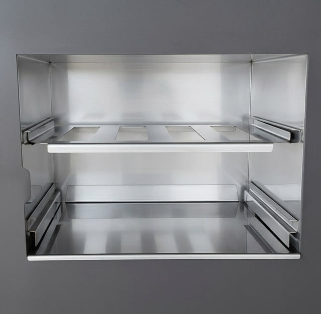 Prometey LTD Holzherd P ECO INOX Mit Edelstahlbackfach Rechte Version