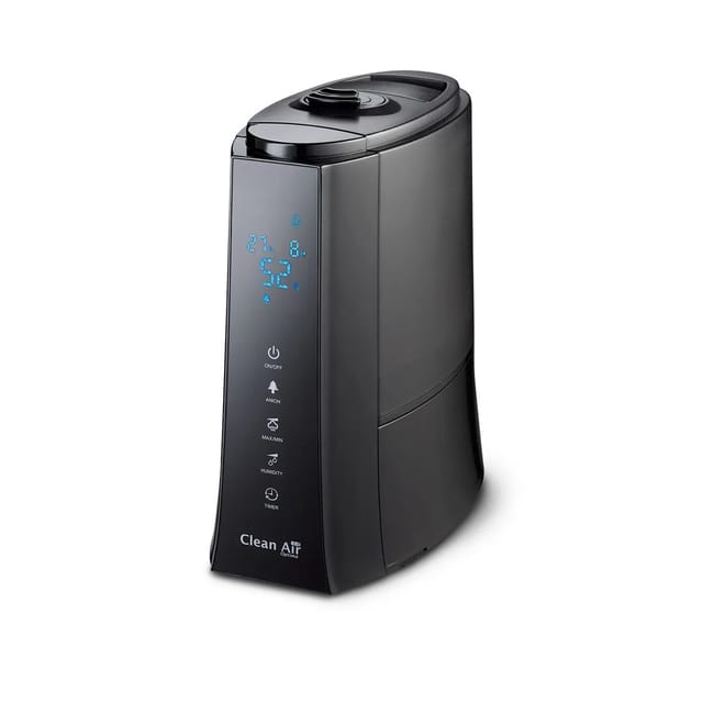 Clean Air Optima CA603 Luftbefeuchter mit Ionisator Räume 45m²/100m³ Befeuchtungsleistung max. 400ml/h
